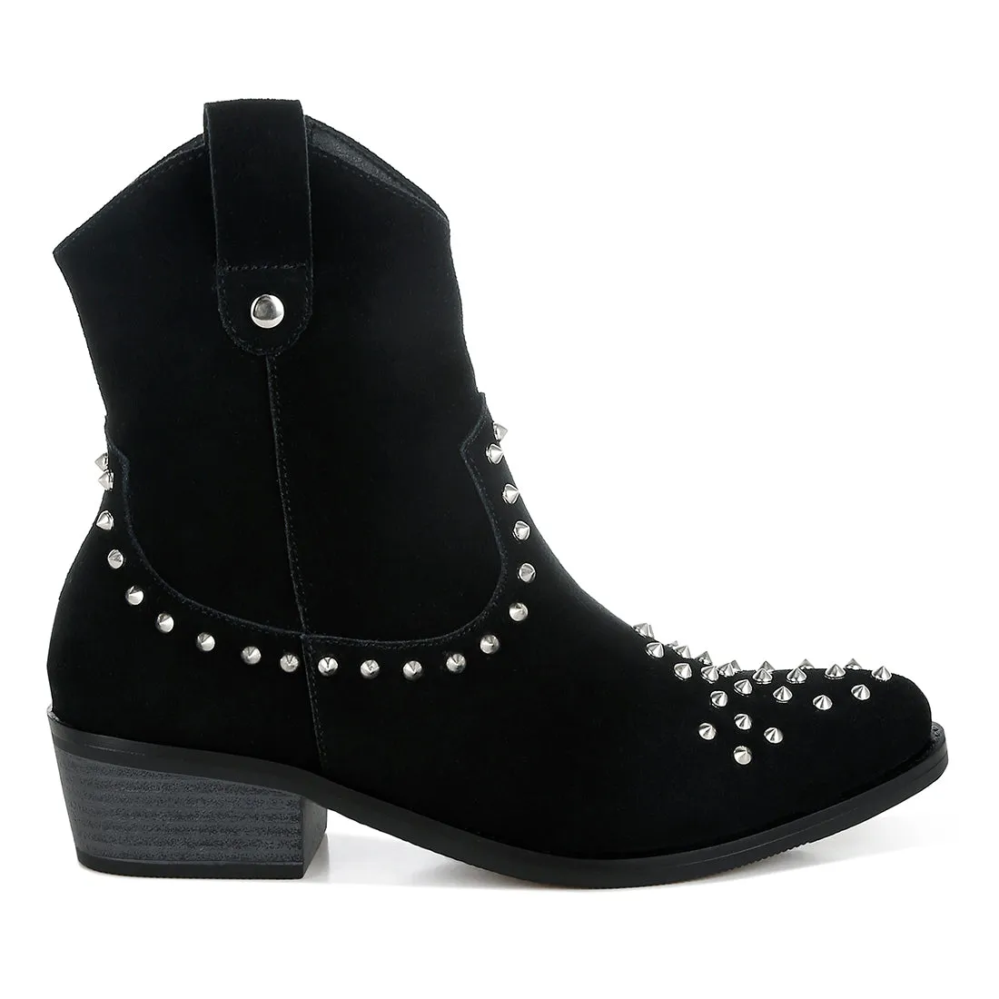 Embellished Studs Cowboy Boots